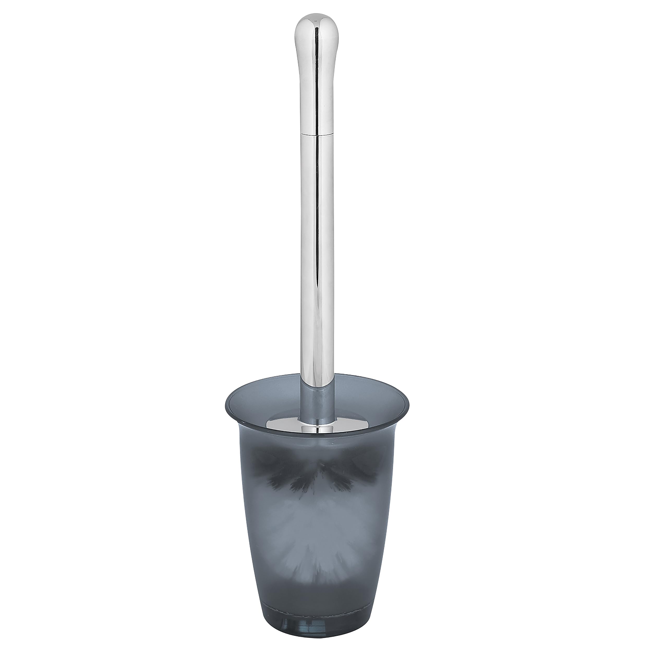 Spirella Toronto Toilet Brush - Durable Polystyrol - Dark Grey