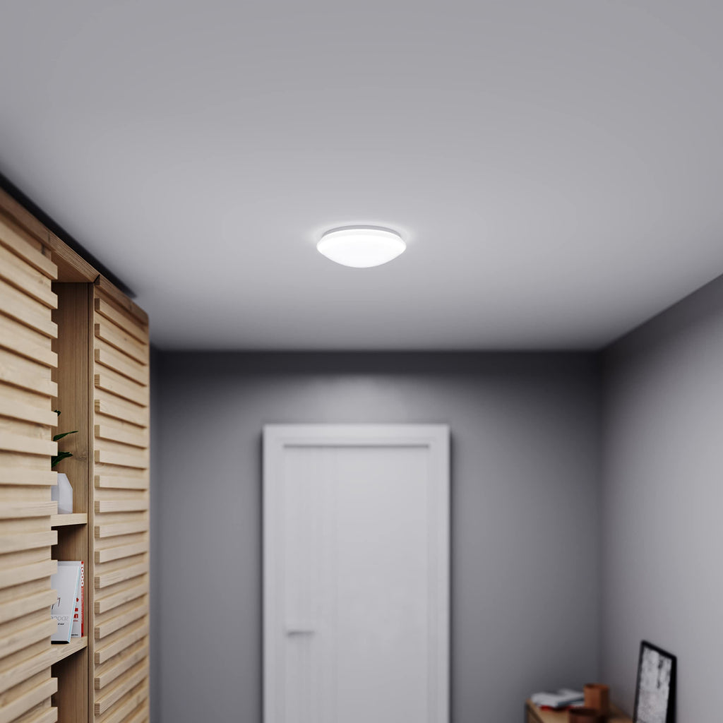 Steinel RS 16 L Indoor Sensor Light – Opal Glass Ceiling Lamp
