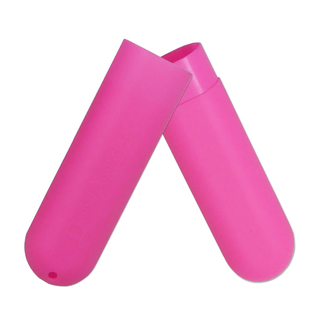 Childrens Toothbrush Case x 1 ~ Holder, Holidays, Travel Storage Pink - image 1
