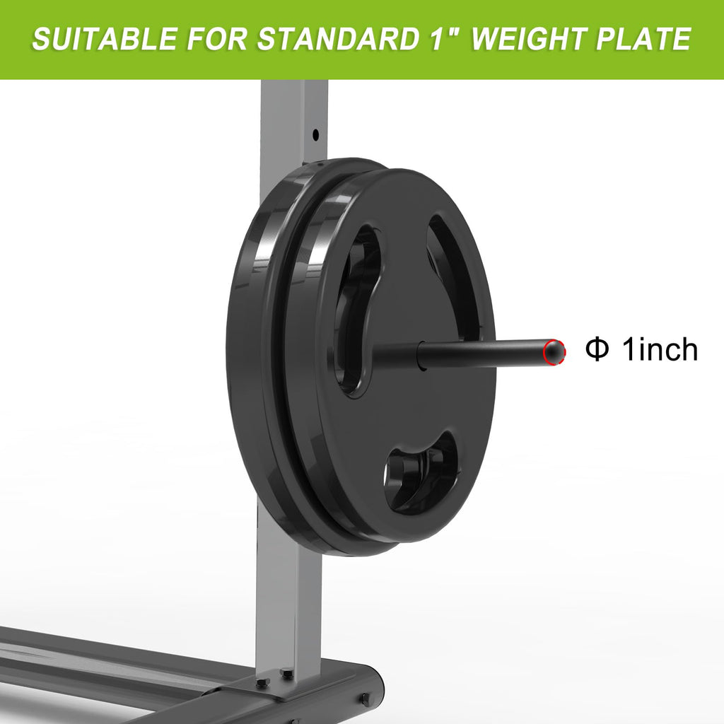 Kipika Power Rack Weight Plate Holders - Heavy-Duty Steel for 3x3 Racks