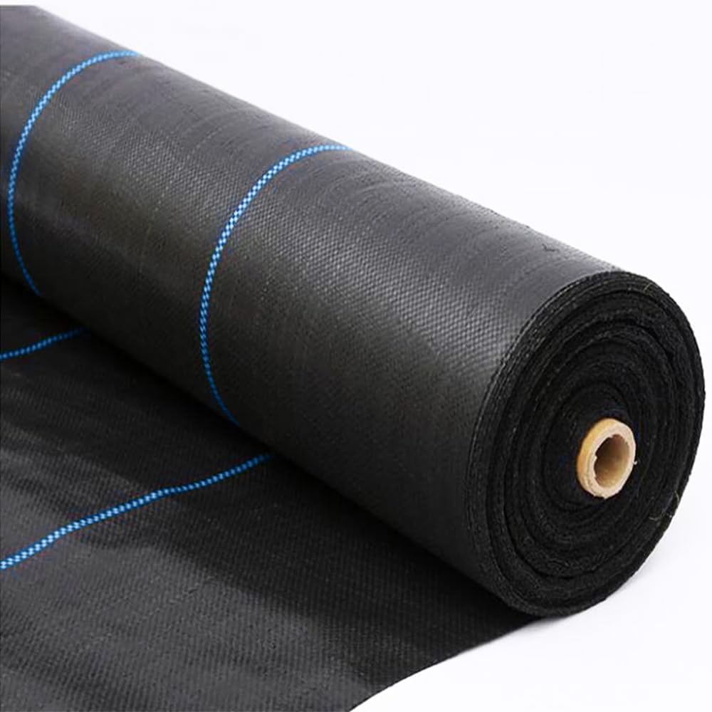 Heavy Duty Weed Control Membrane - 6.6ft x 82ft Landscape Fabric