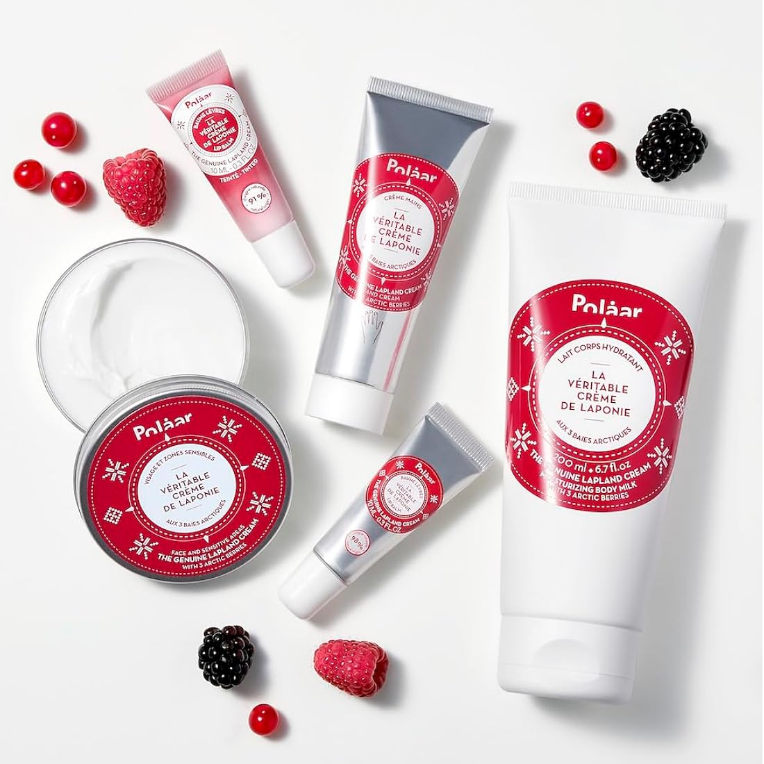 Polaar The Genuine Lapland Cream - Arctic Berry Face & Body Balm - 100ml