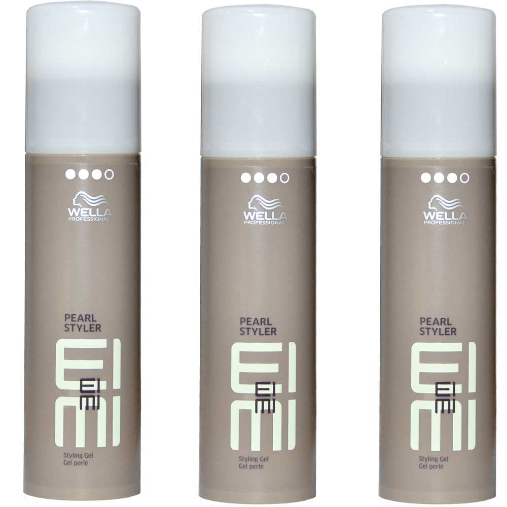 Wella EIMI Pearl Styler Hair Styling Gel - 3 x 100ml Value Pack