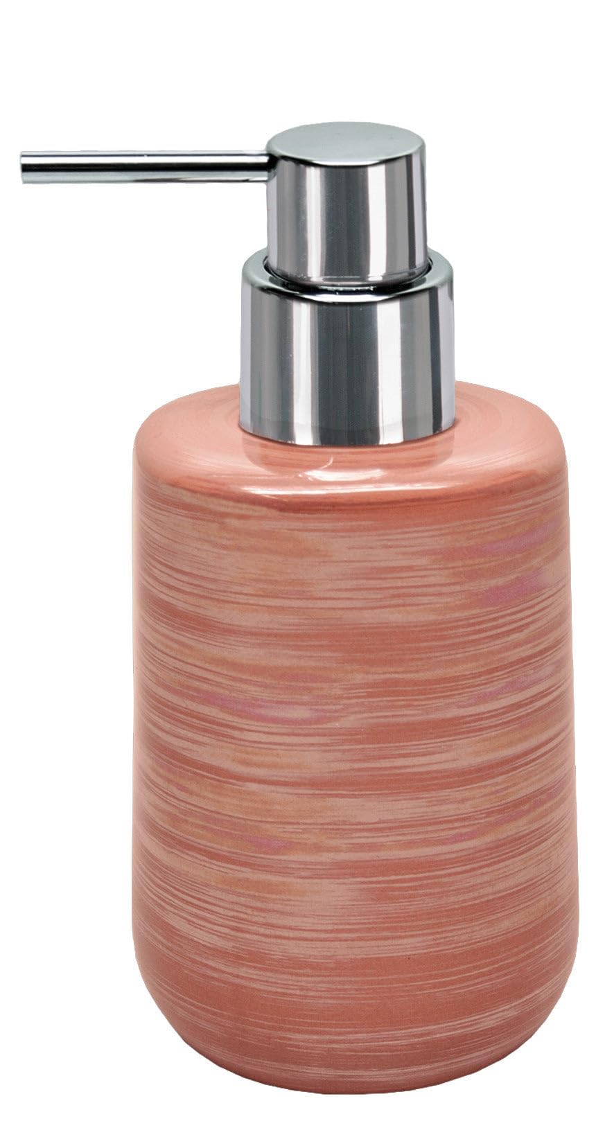 Kleine Wolke Argentic Stoneware Soap Dispenser | Silver Glaze, 320ml