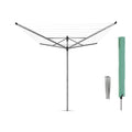 Brabantia Lift-O-Matic Rotary Dryer – 60m Clothes Line with Ground Spike