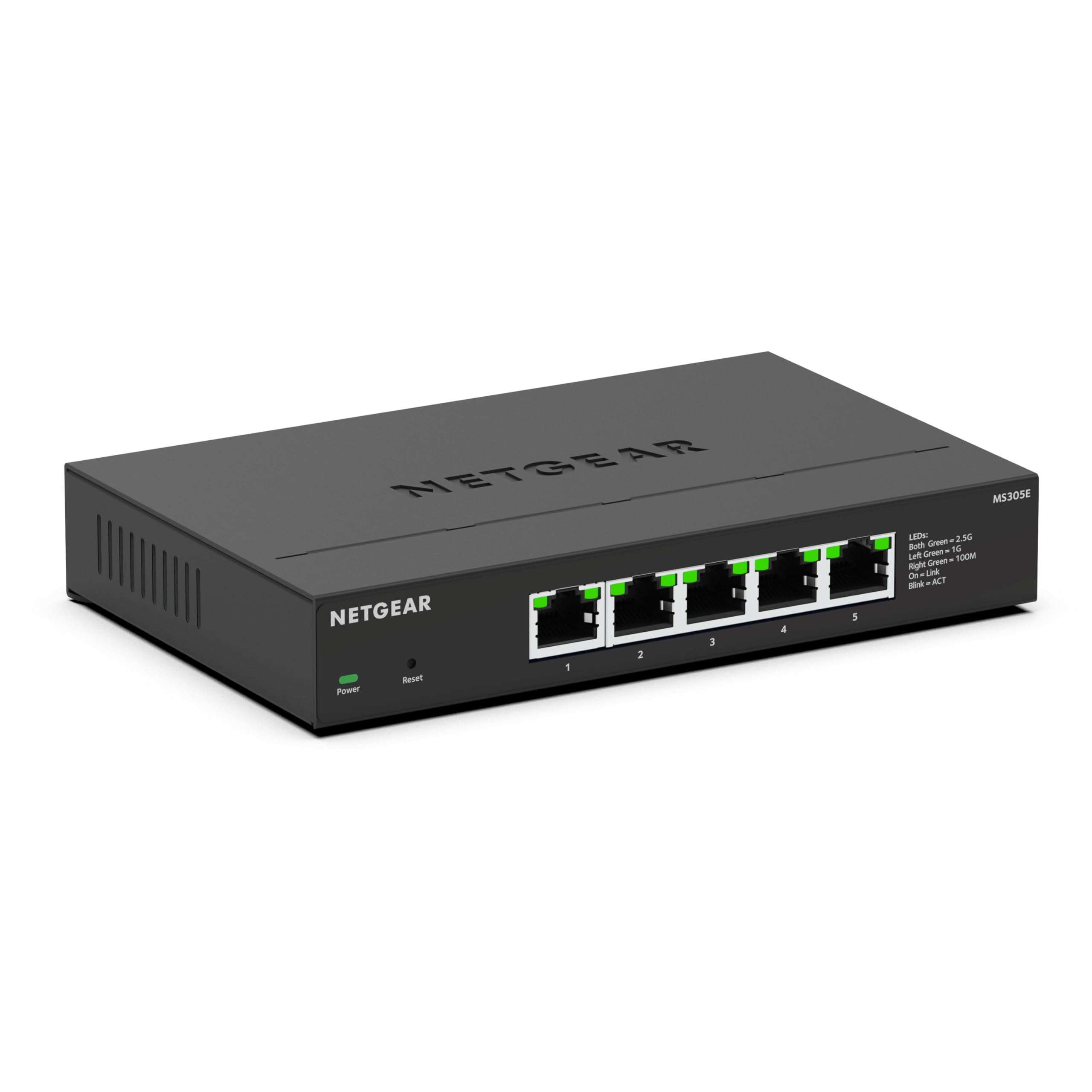 NETGEAR MS305E 5-Port 2.5G Multi-Gigabit Managed Ethernet Switch