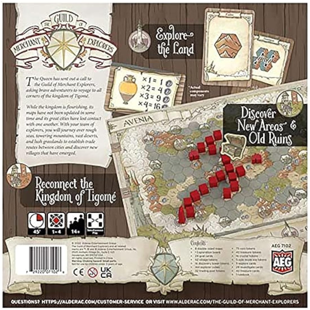 AEG The Guild of Merchant Explorers Strategy Board Game – 1-4 Players