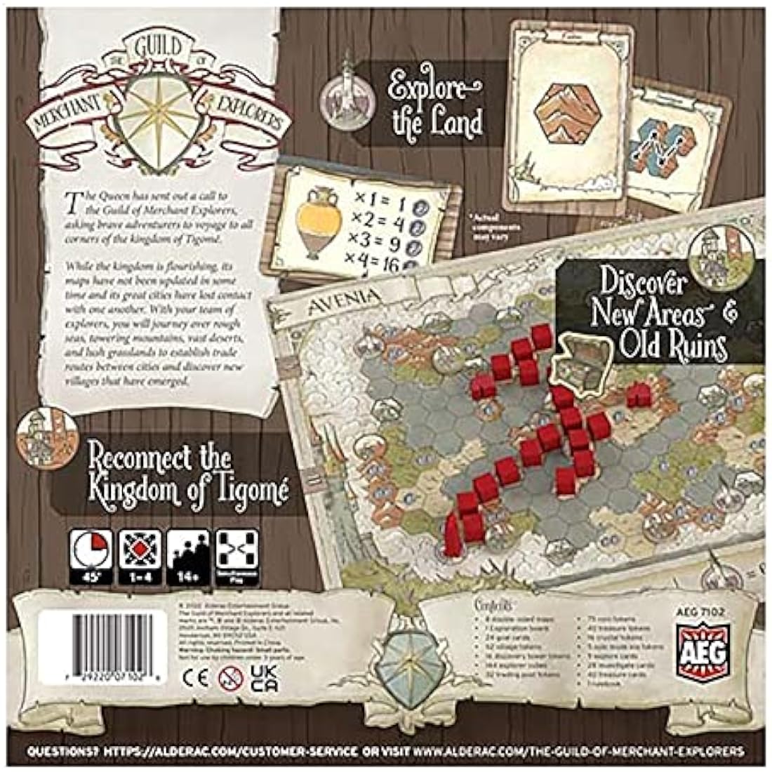 AEG The Guild of Merchant Explorers Strategy Board Game – 1-4 Players