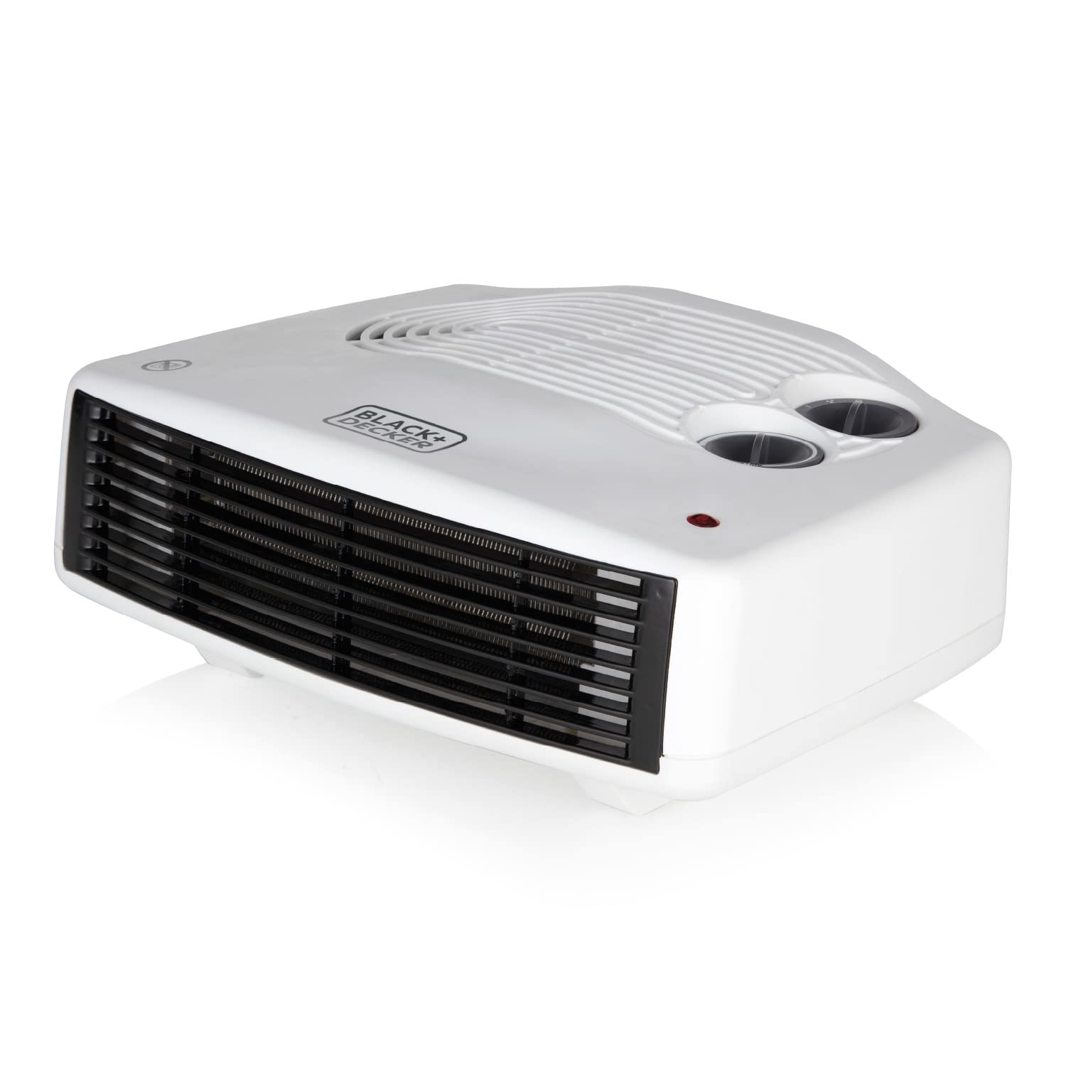 Black+Decker 3kW Fan Heater with Climate Control - Portable White