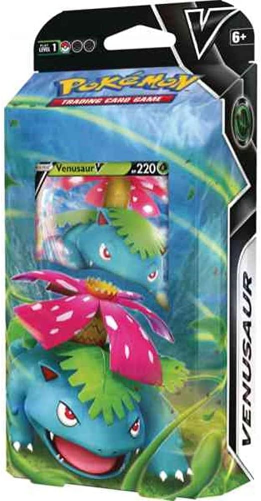 Pokemon TCG: Venusaur V or Blastoise V Battle Deck - 60 Card Deck