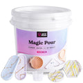 LET'S RESIN Casting Powder 3000g | Fast Cured Water Activated Plaster Kit