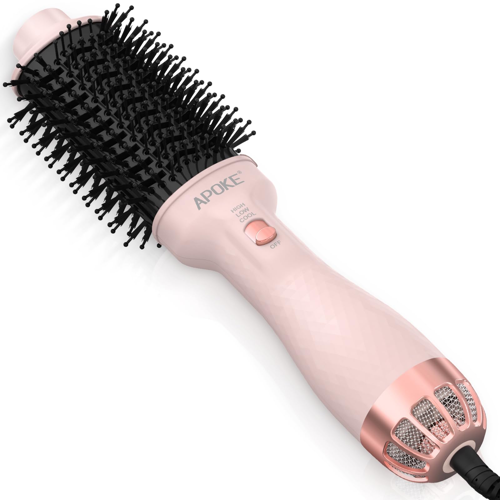 APOKE One Step Hair Dryer Brush | Ionic Hot Air Styler and Volumizer