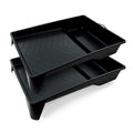 Precision Defined 9-Inch Paint Roller Tray Set | 2-Pack Durable Trays