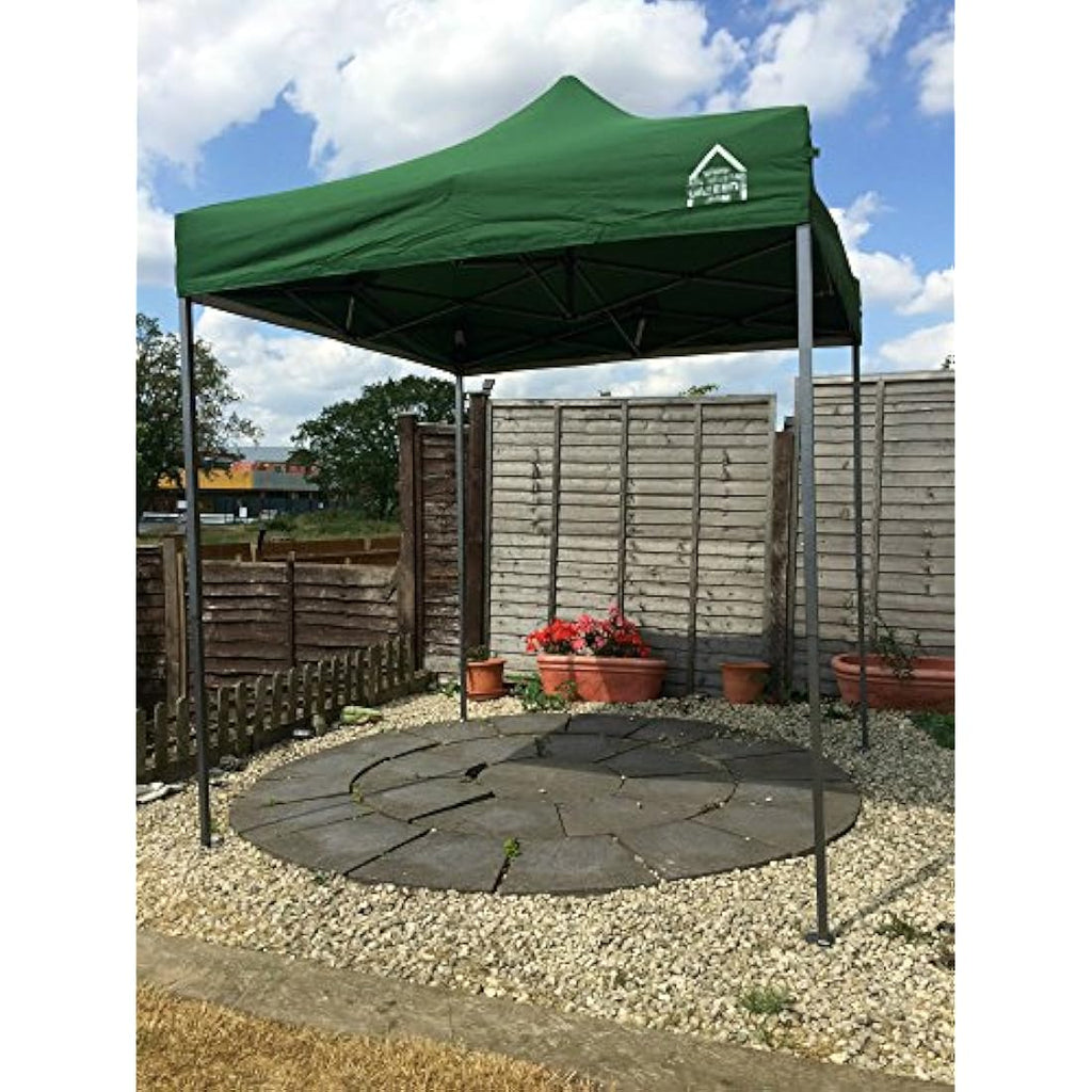 All Seasons Gazebos 2x2m Waterproof Pop Up Gazebo with Weights - Green