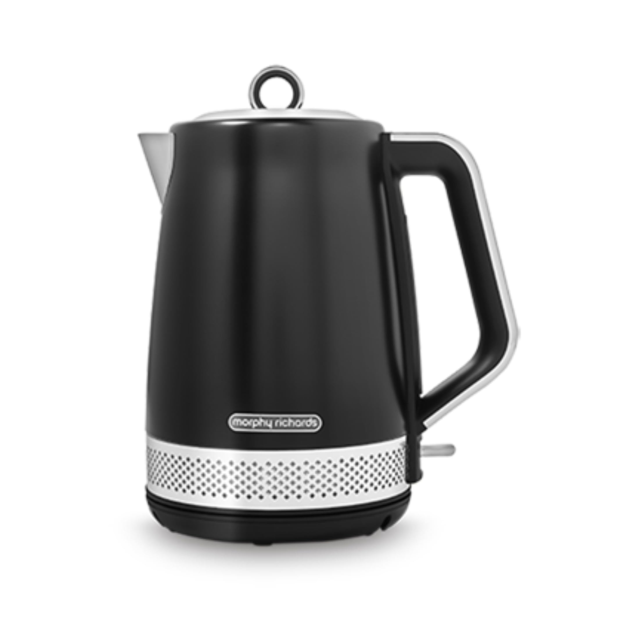 Morphy Richards Illumination Jug Kettle | 1.7L Rapid Boil - Black