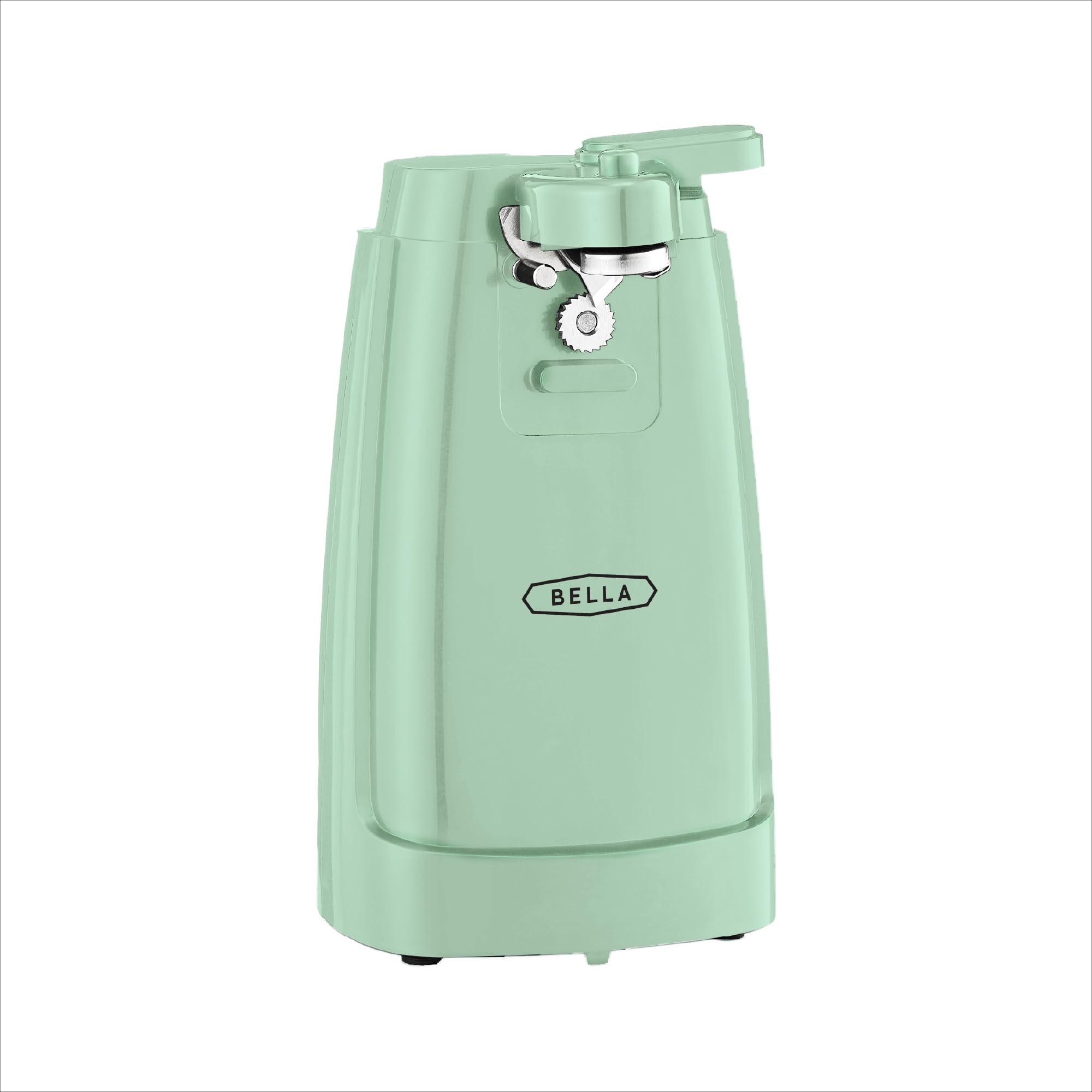 BELLA Electric Can Opener & Knife Sharpener | 60W Motor, Stainless Steel