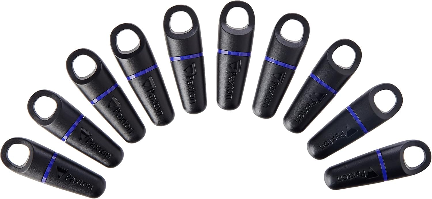 Paxton Net2 Proximity Key Fobs 695-644 - Blue Band - Box of 10