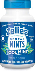 Zellie’s Xylitol Cool Mint Breath Mints – Sugar Free & Vegan (250 Count)
