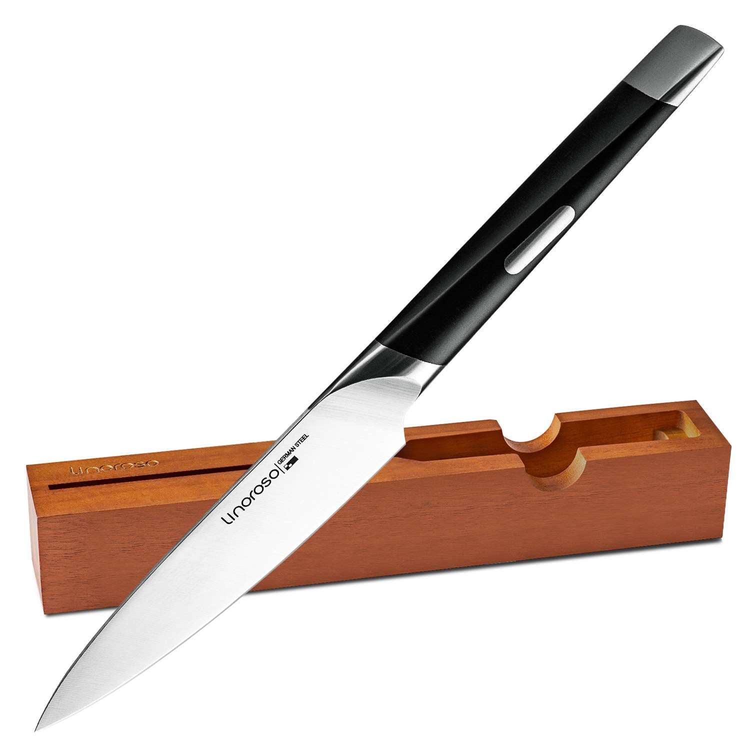 Linoroso Paring Knife 4.5" – German High-Carbon Stainless Steel