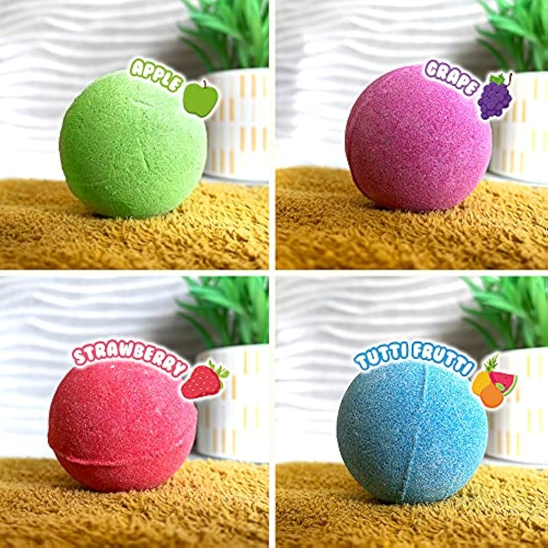 Zimpli Kids Baff Bombz - 20 Pack Moisturising Fizzing Bath Bombs