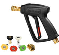 YAMATIC High Pressure Washer Short Gun | 4000 PSI with 5 Spray Nozzle Tips