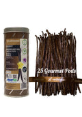 Madagascan Vanilla Pods - 25 Grade A Gourmet Beans