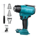 Cordless Heat Gun for Makita 18V Battery with 4 Nozzles