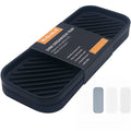 HvOvMvE Silicone Sink Organizer Tray | Heat-Resistant Soap & Sponge Holder