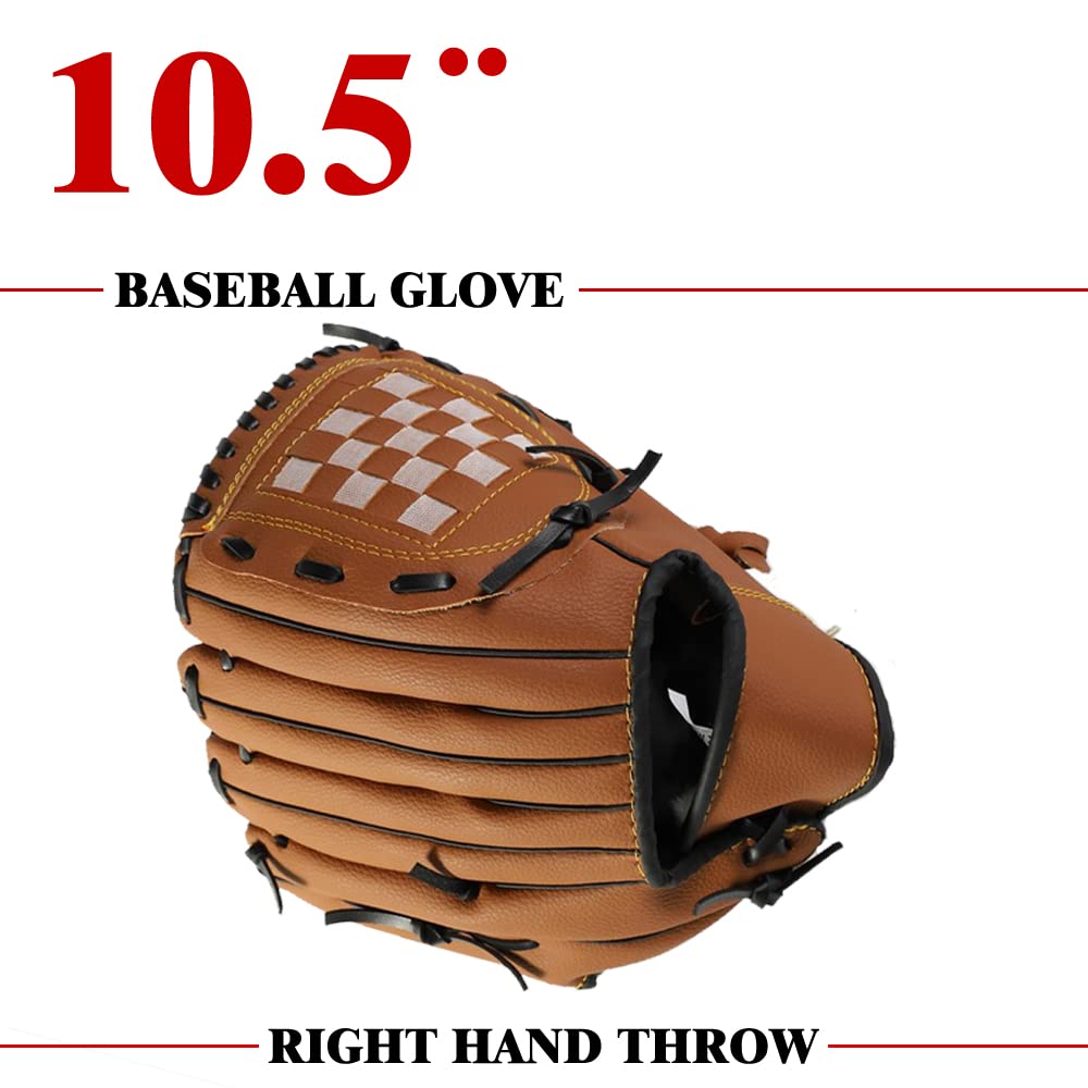 EASY BIG 25 Inch Aluminum Baseball Bat Set with Glove and Soft Balls