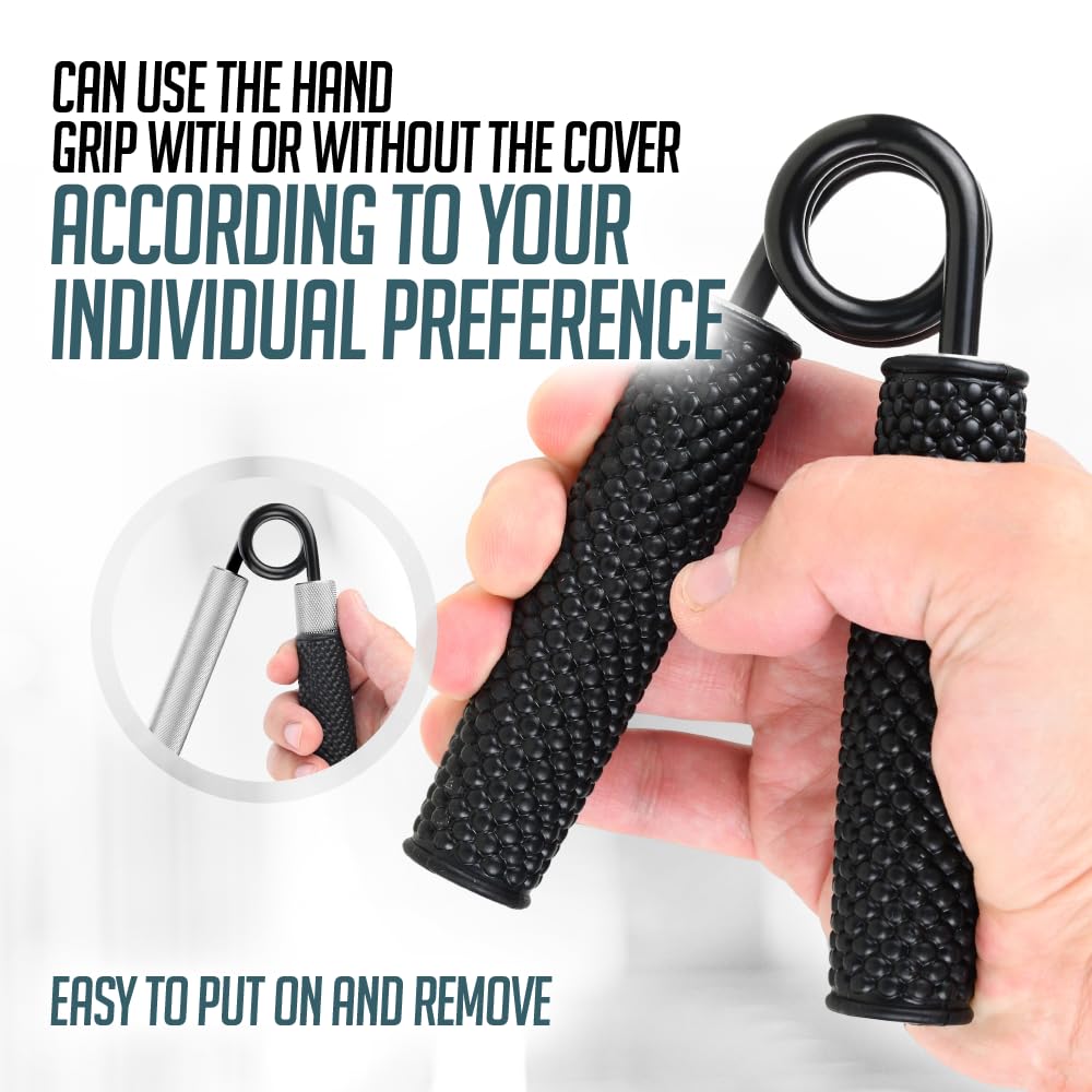 LoGest Metal Hand Grip Strengthener Set - 100-350LB Forearm Exerciser
