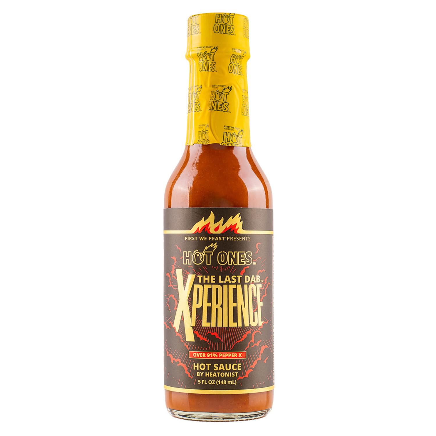 Hot Ones The Last Dab Xperience - Pepper X Hottest Hot Sauce, 5oz
