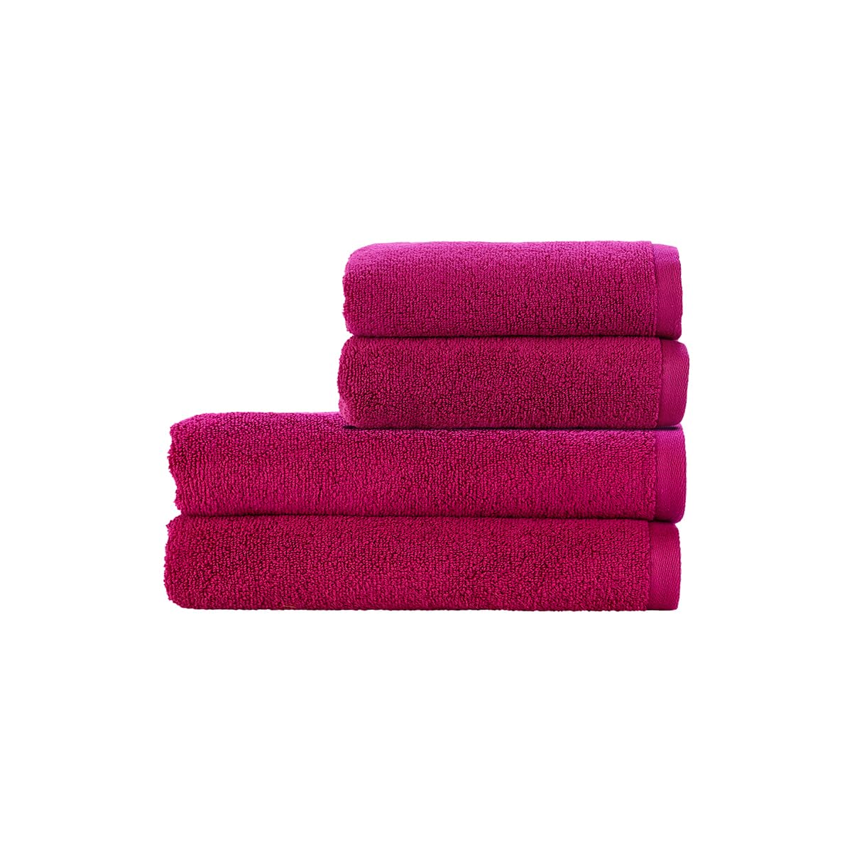 Christy Cirrus 4-Piece Cotton Bath Towel Set | Quick Dry & Soft