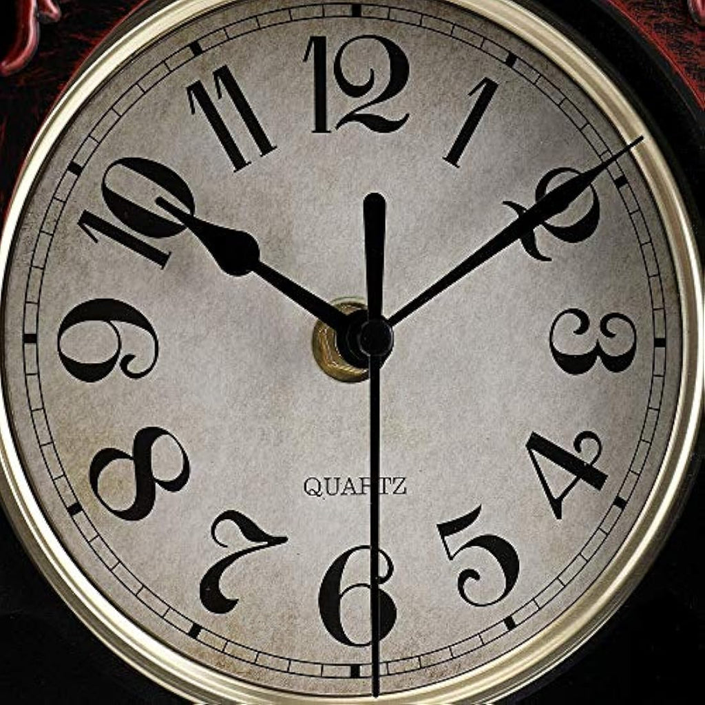 Jomparis Retro Pendulum Wall Clock – 16 Inch Decorative Bronze Clock