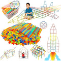 1000pc STEM Fort Building Tubes and Connectors Toy Set