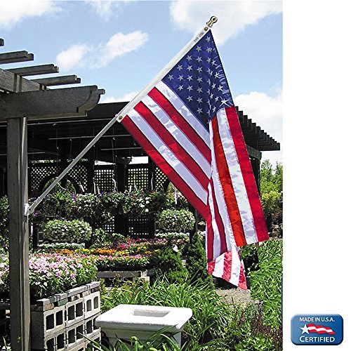 Annin American Flag - 5x8 Ft Heavy-Duty Tough-Tex Polyester Made in USA