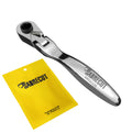 SabreCut MRSC06 Flex Head Mini Micro Ratchet | 1/4" Square Drive