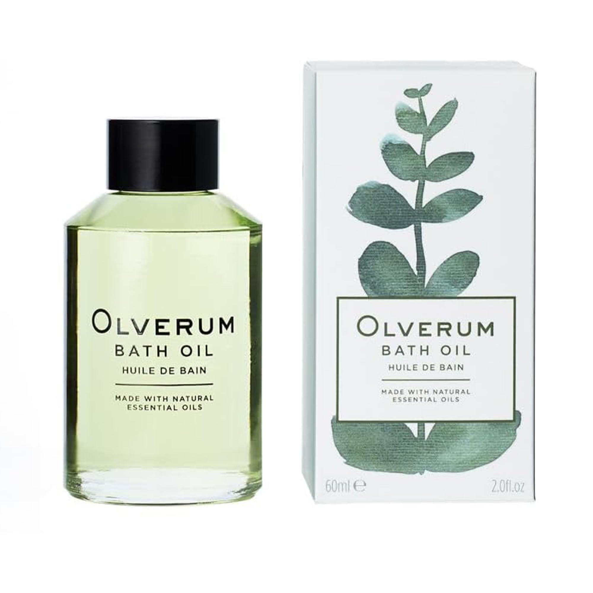 Olverum Bath Oil 60ml | Relaxing Aromatherapy Muscle Soothing Soak