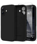 SuydanBox iPhone 17 Case – MagSafe Silicone Shockproof Cover, Black