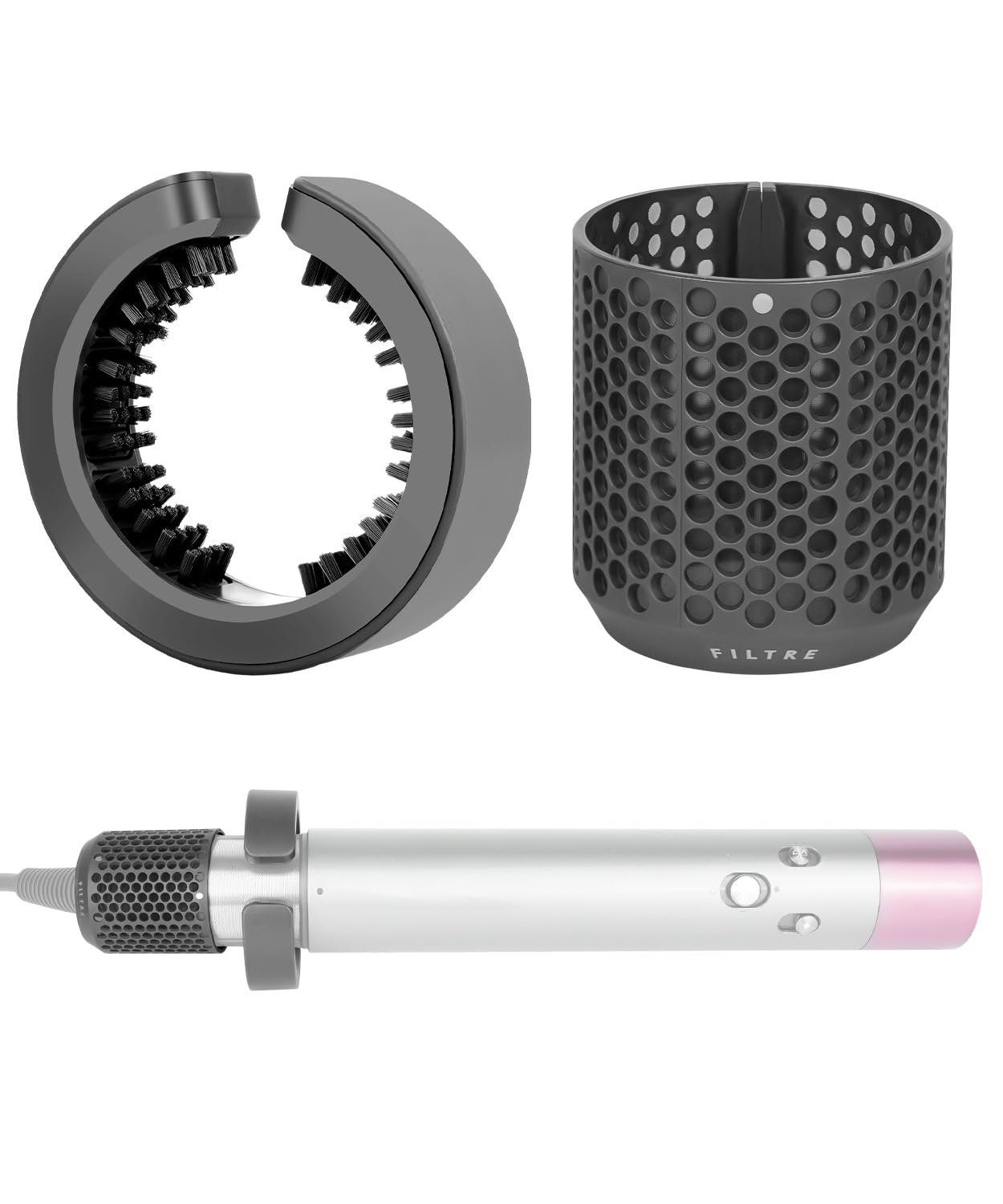 YTCHYYSK Filter Cage Cover & Cleaning Brush for Dyson Airwrap HS01 HS05