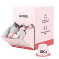 Grind Extra Dark Coffee Pods – 100 Nespresso Compatible Capsules
