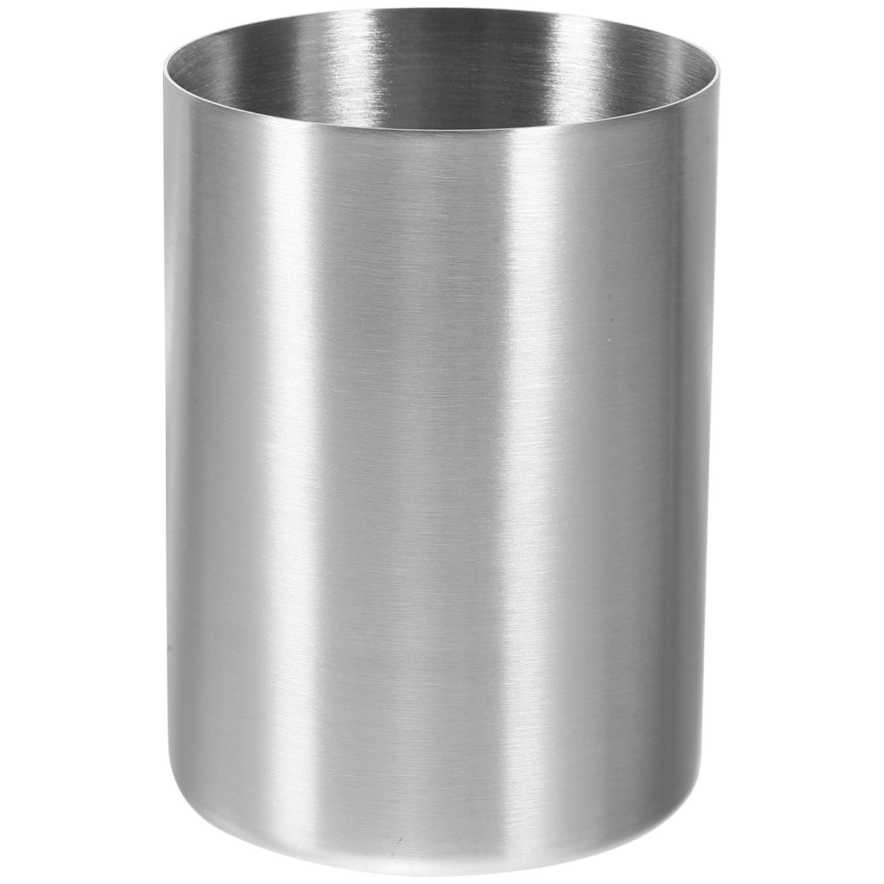 Happyyami Stainless Steel Toothbrush Tumbler | 300ml Silver Travel Cup