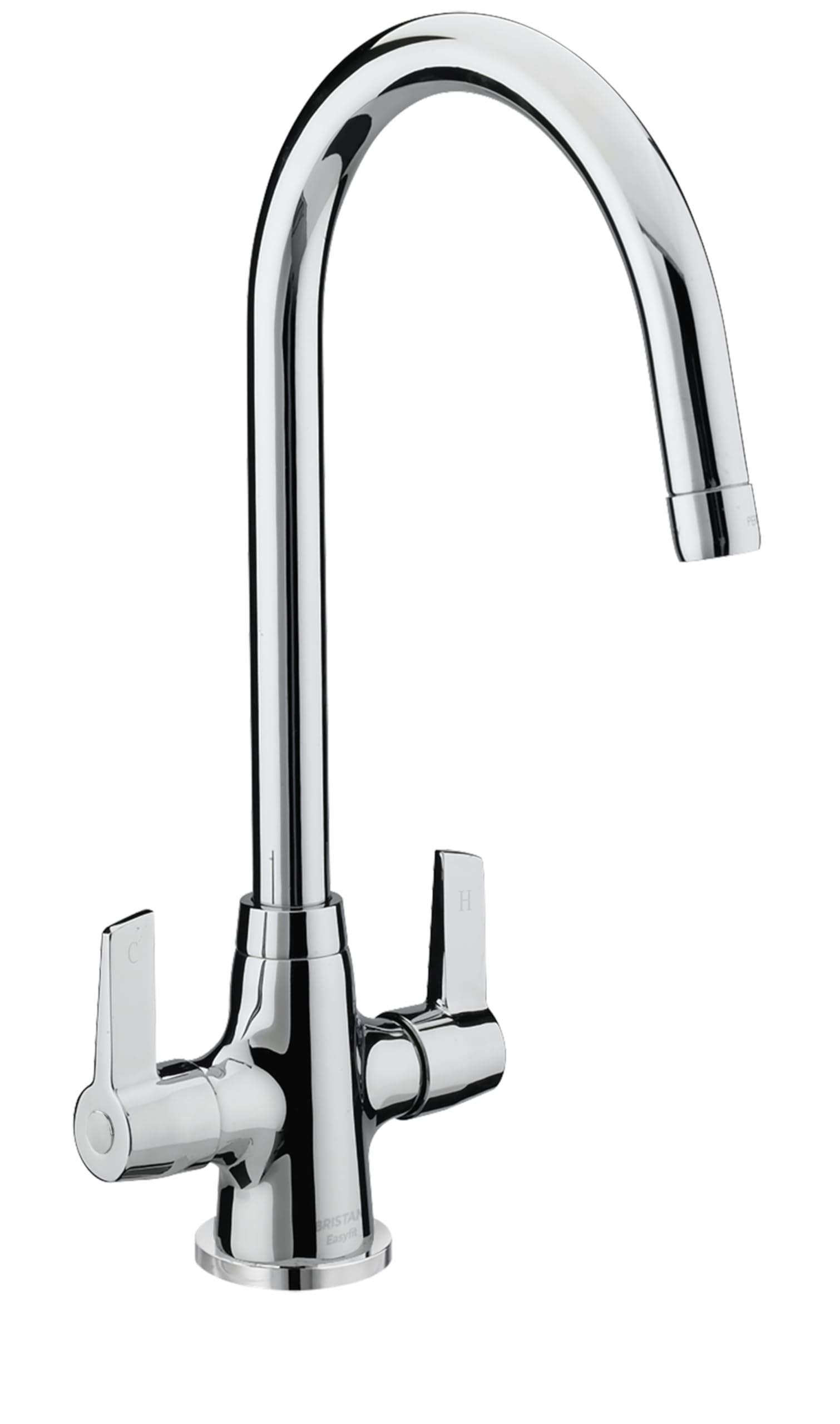 Bristan Echo Kitchen Sink Mixer Tap | Easyfit Deck Mounted Chrome