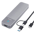 Fanxiang M.2 NVMe SATA SSD Enclosure | USB 3.2 Gen2 10Gbps Dual-Protocol