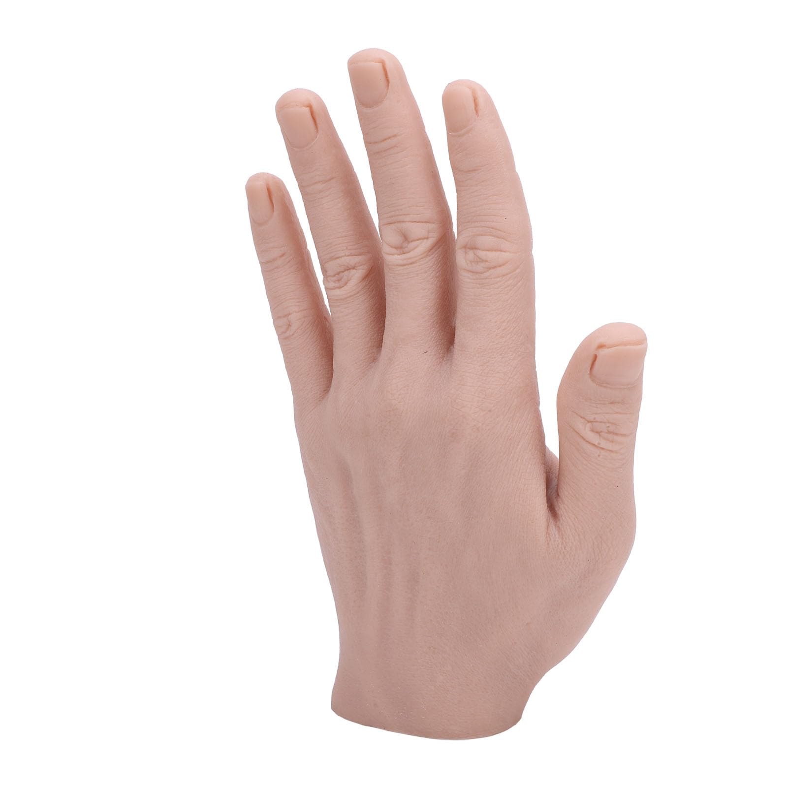 Silicone Male Hand Model – Bendable Left Hand for Painting