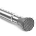 Jolof Store Extendable Shower Curtain Rail | 85-150cm Silver Tension Rod