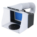 Jolof Store Portable Airbrush Spray Booth | Dual Fans & 4 LED Lights