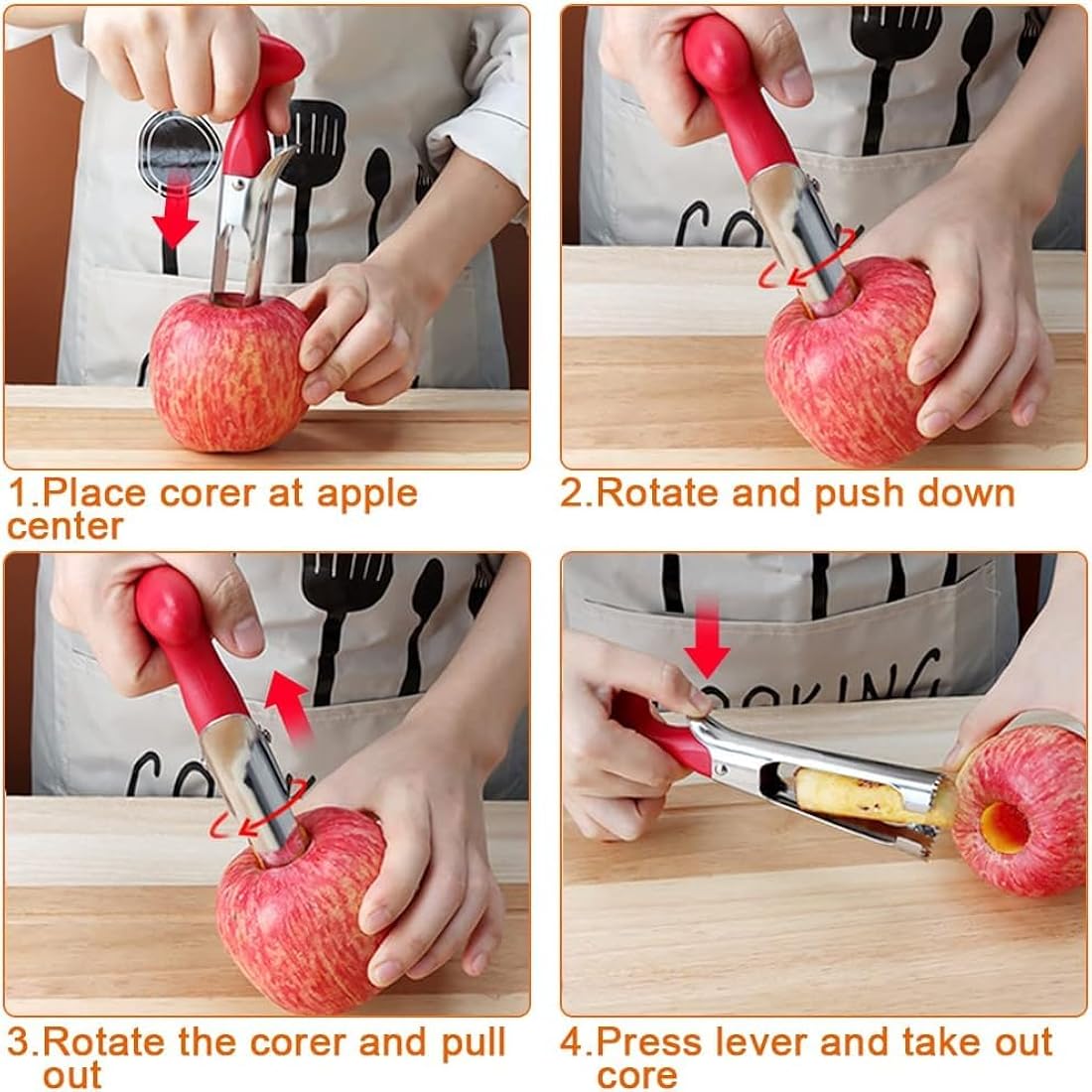 AIHANCH Electric Potato Peeler - Automatic Fruit Peeler with 3 Blades