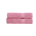 Christy Supreme Hygro Bath Towels Set | Blush Pink Supima Cotton | 650GSM