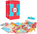 Pokémon Beach Battle Carry Case Playset with Pikachu Figure – Snaps