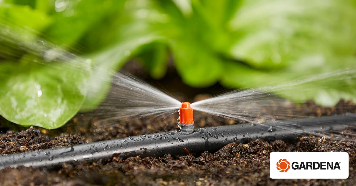 GARDENA Micro-Drip-System Starter Set M – Water-Saving Irrigation Kit